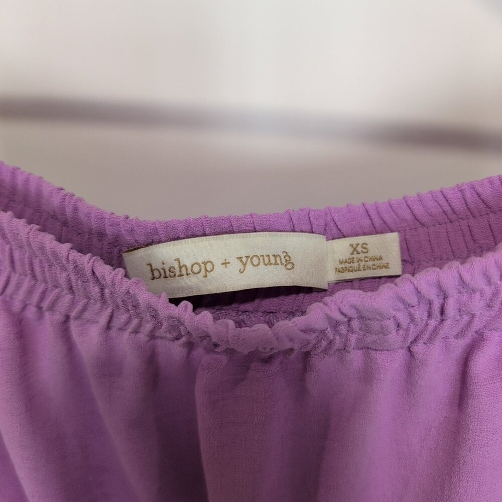 NWT Serafina Strapless Dress Violet Purple Bishop & Young - Picture 3 of 6